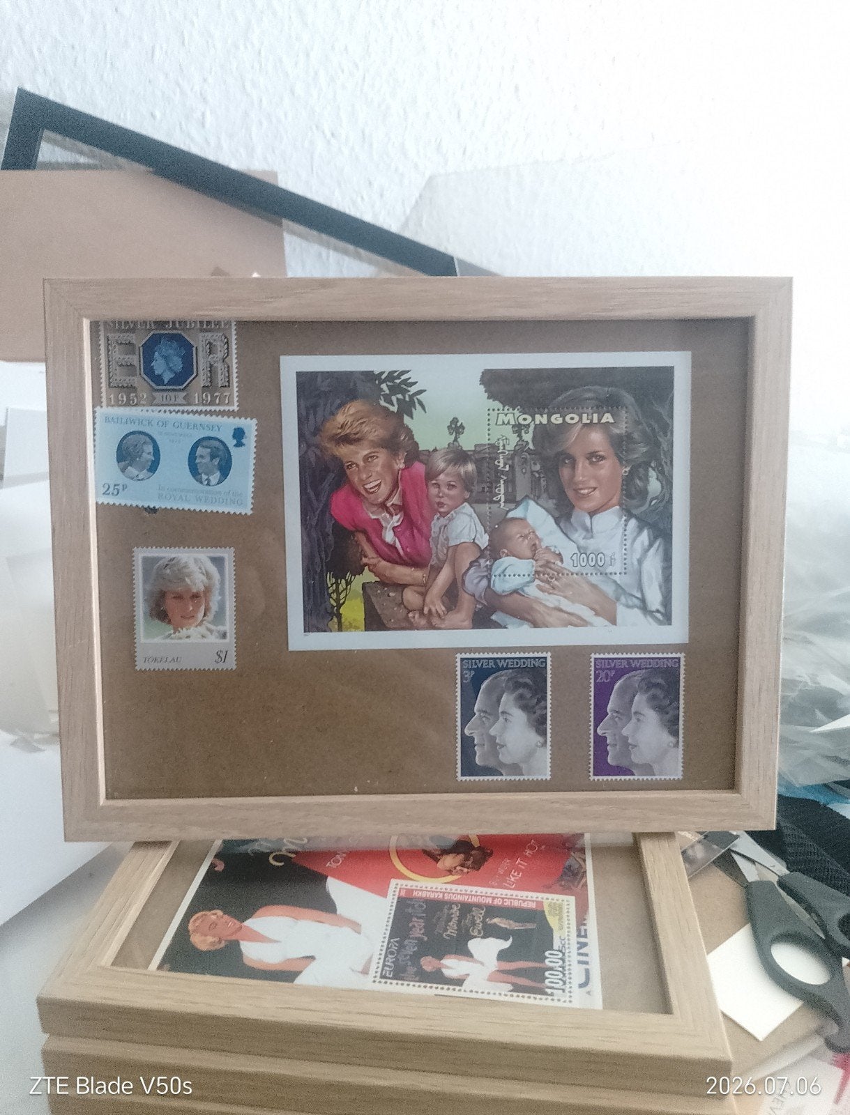 Postfrisch postzegels History Diana, Ophalen of Verzenden