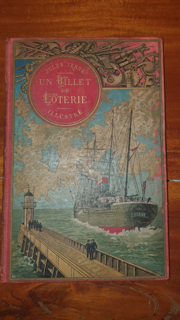 Jules Verne - Un Billet de Loterie (+-1890) Hetzel, Enlèvement ou Envoi, Jules Verne
