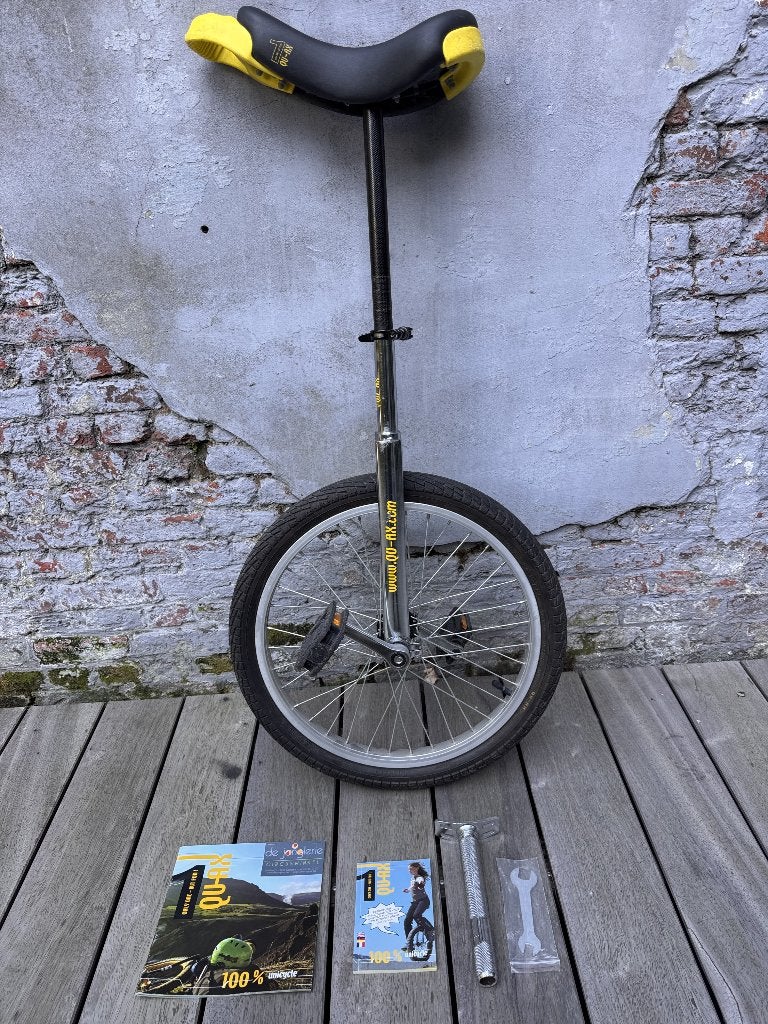 Eénwieler QU-AX Luxus 20" chrome, Fietsen en Brommers, Ophalen, Gebruikt