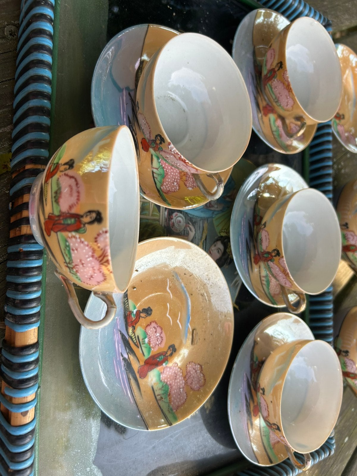 Chinees koffieservies, Antiek en Kunst, Ophalen