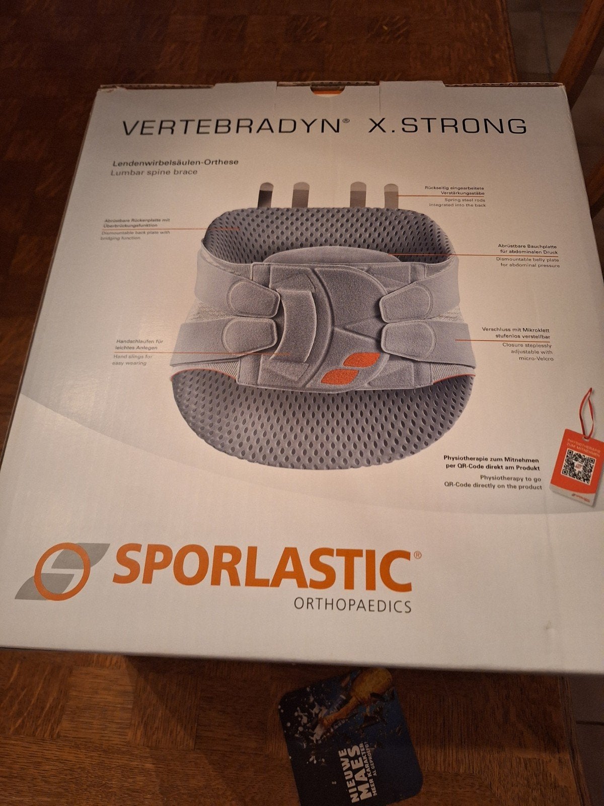 Rugbrace Vertrebadyn, Diversen, Braces, Ophalen