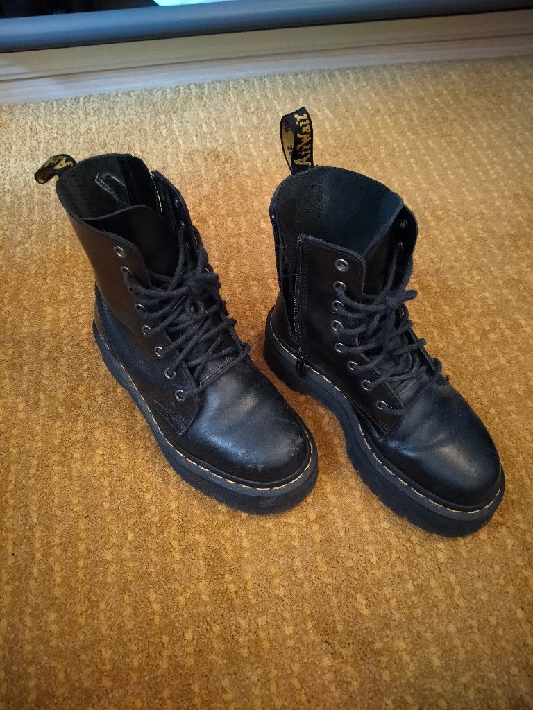 Dr Martens - maat 37, Zwart, Lage of Enkellaarzen, Gedragen, Ophalen