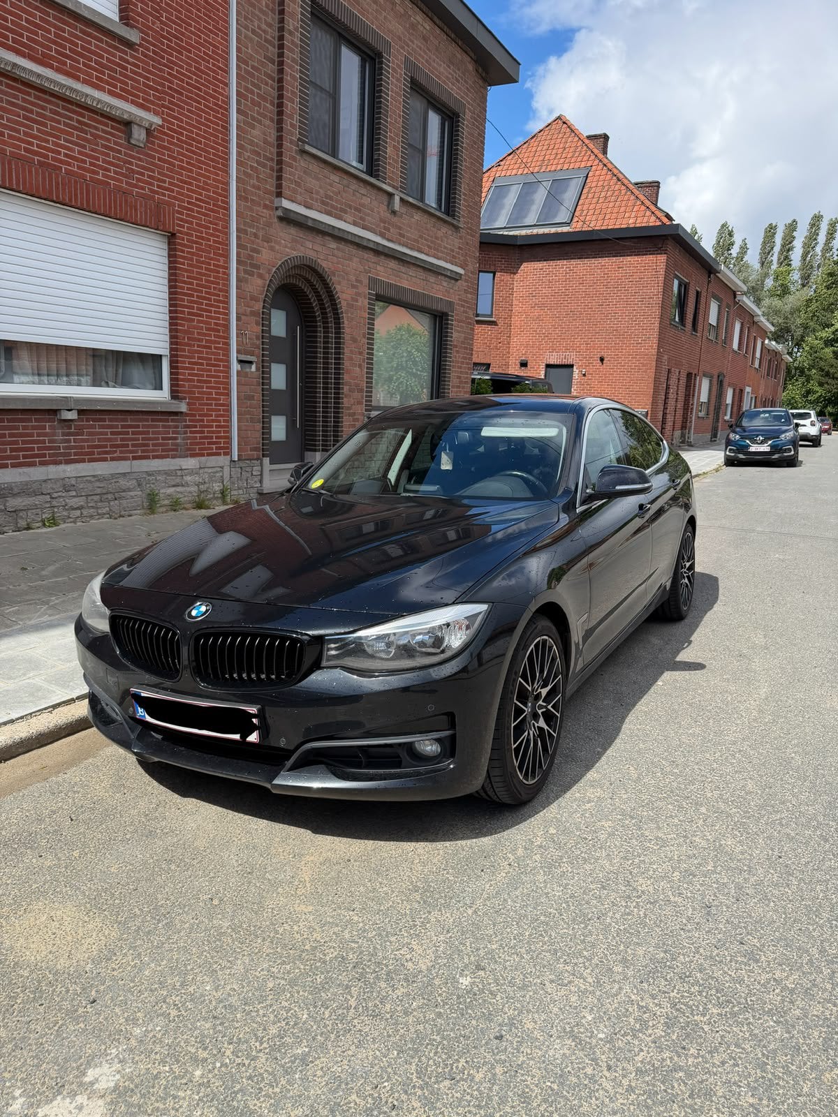 BMW 318dA Grand Turismo, Auto's, BMW, Automaat, Zwart, Diesel, Particulier
