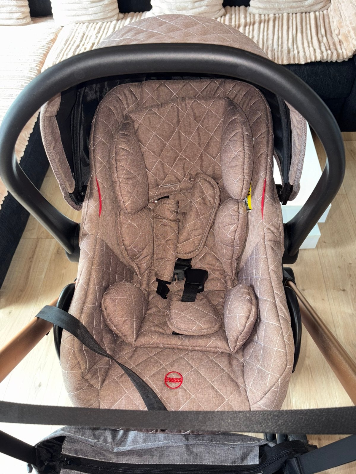 Poussette trio, Enfants & Bébés, Autres marques, Poussette combi, Avec siège auto, Comme neuf