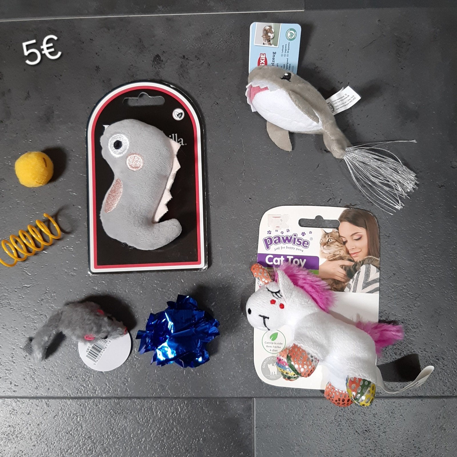 kattenspeelgoed set, Animaux & Accessoires, Jouets pour chats, Enlèvement ou Envoi, Neuf