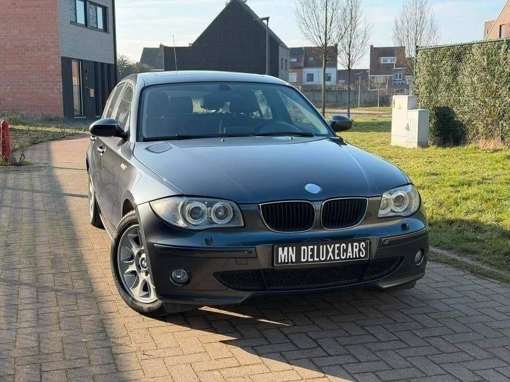 BMW 120i – 2.0 Benzine – 150 pk – Handgeschakeld, Auto's, BMW, Voorwielaandrijving, 1 Reeks, 1995 cc, Zwart