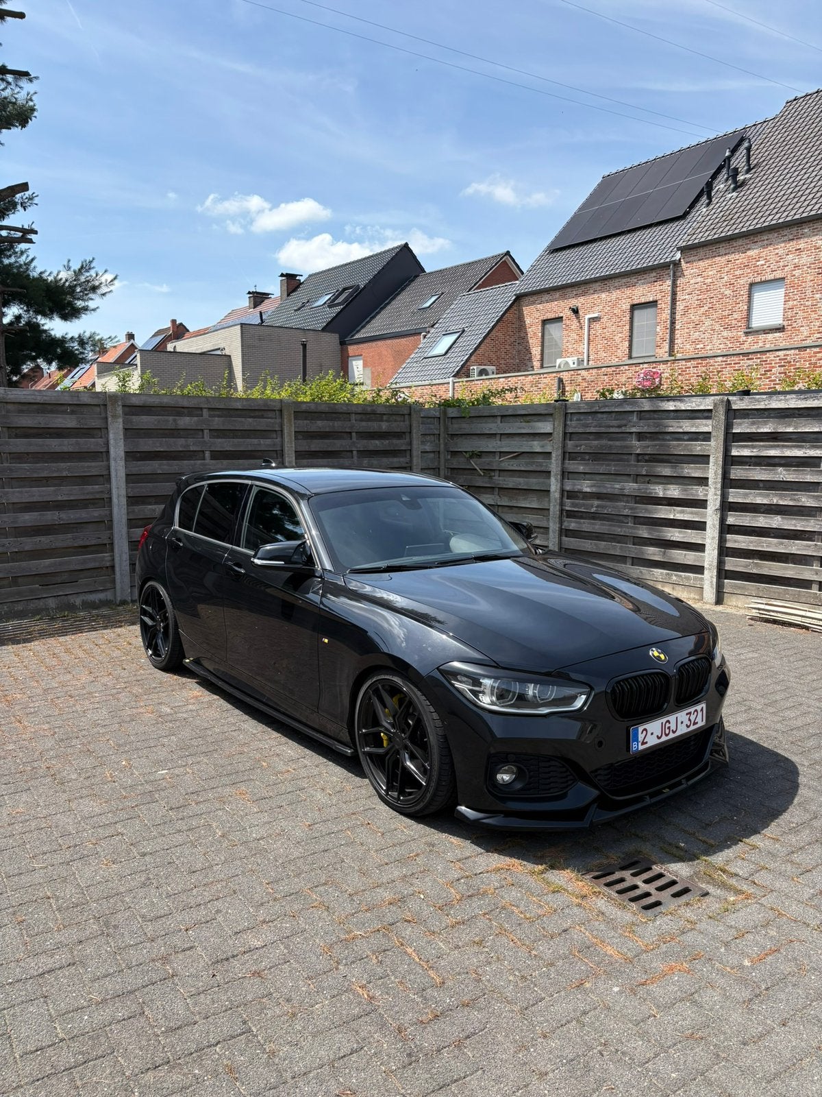 BMW 1 serie 125d m-pakket, Auto's, Automaat, Zwart, Diesel, 5 deurs