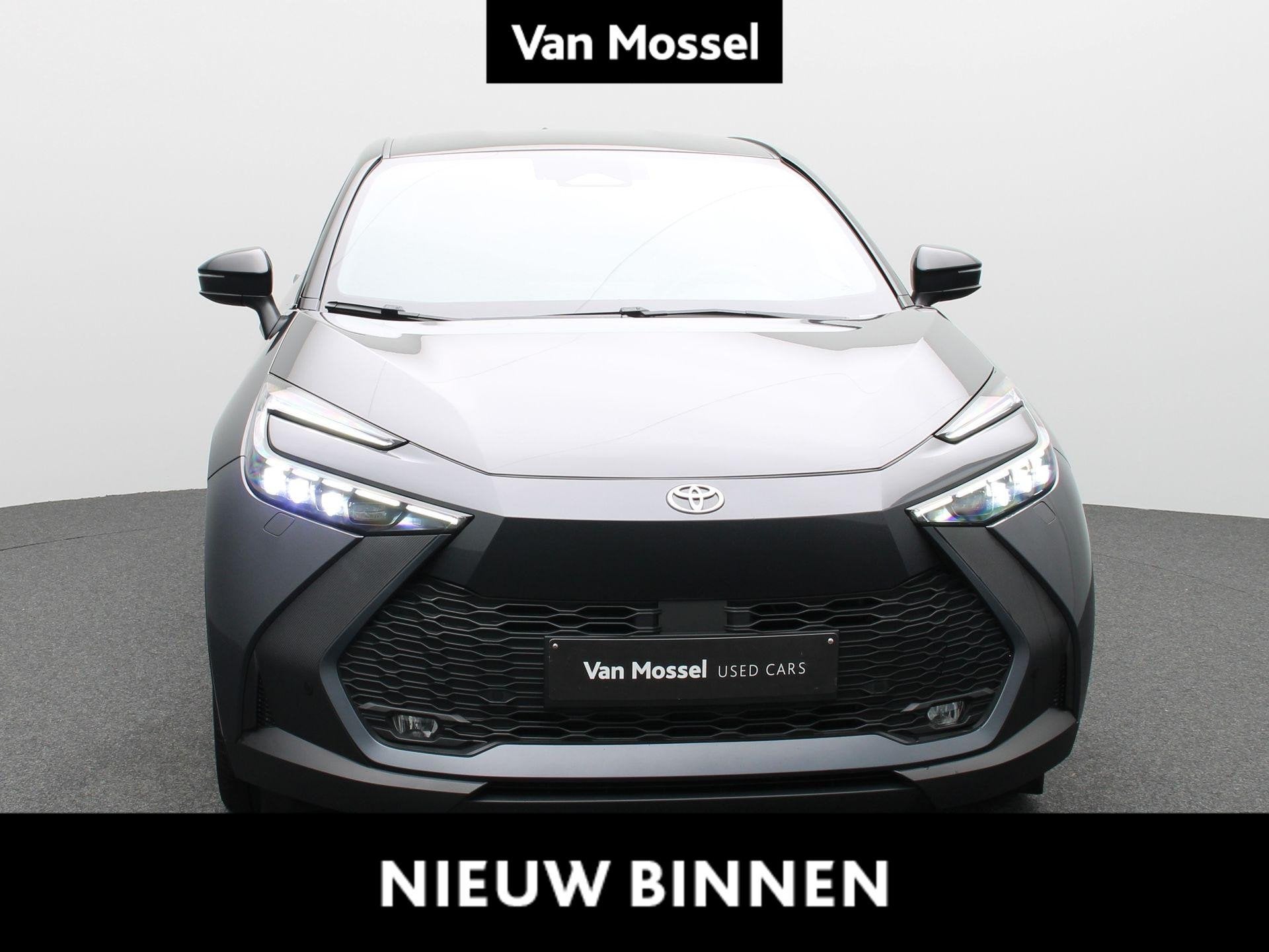 Toyota C-HR 1.8 Hybrid Prestige Bi-Tone E-CVT | 10J Garantie, Stof, Zwart, 4 cilinders, 109 g/km