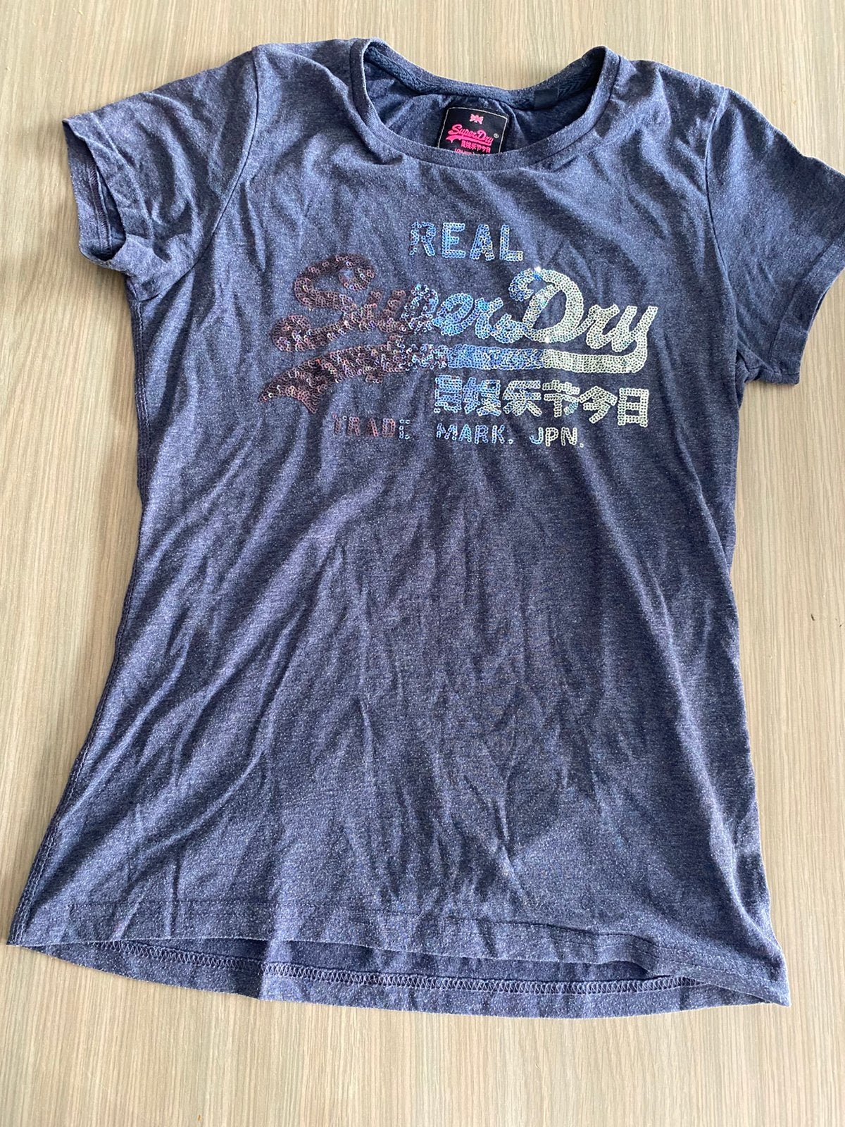 Superdry tshirt maat L, Kleding | Dames, T-shirts, Ophalen, Zo goed als nieuw, Maat 42/44 (L)
