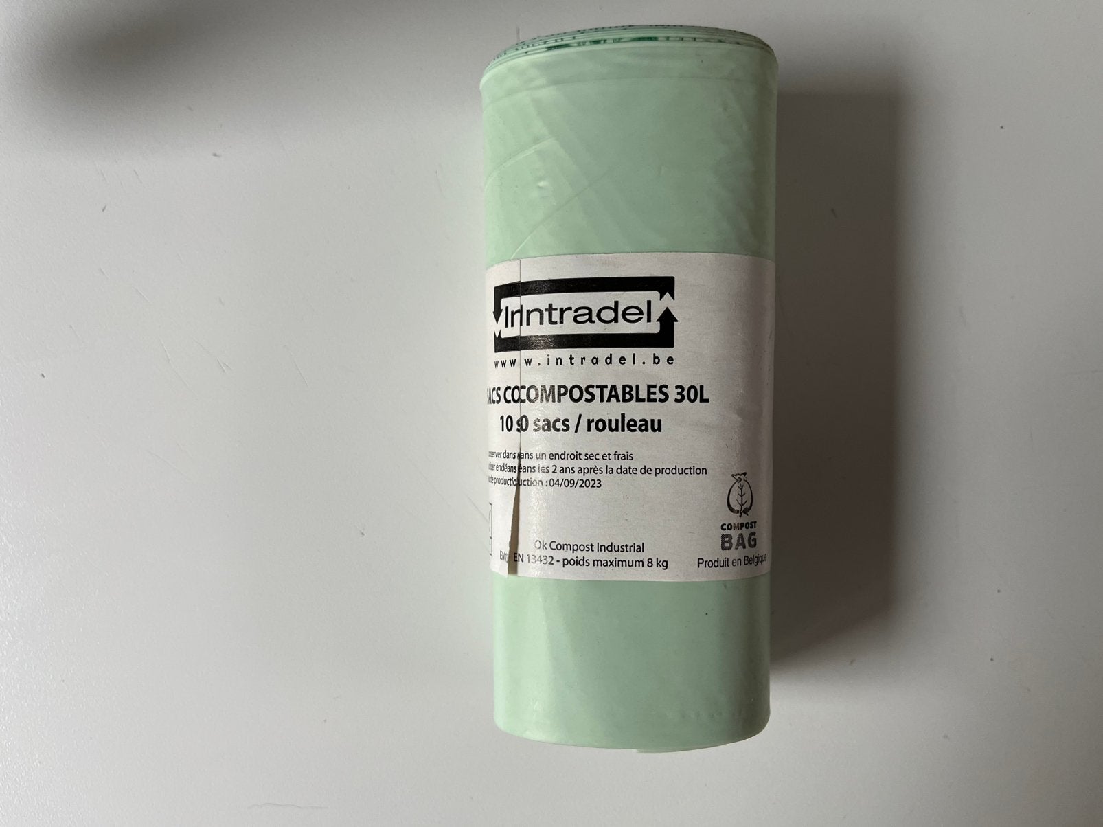 10 Sacs compostables 30L - Déchets organiques, Maison & Meubles, Accessoires pour la Maison | Poubelles, Neuf, 30 à 40 litres