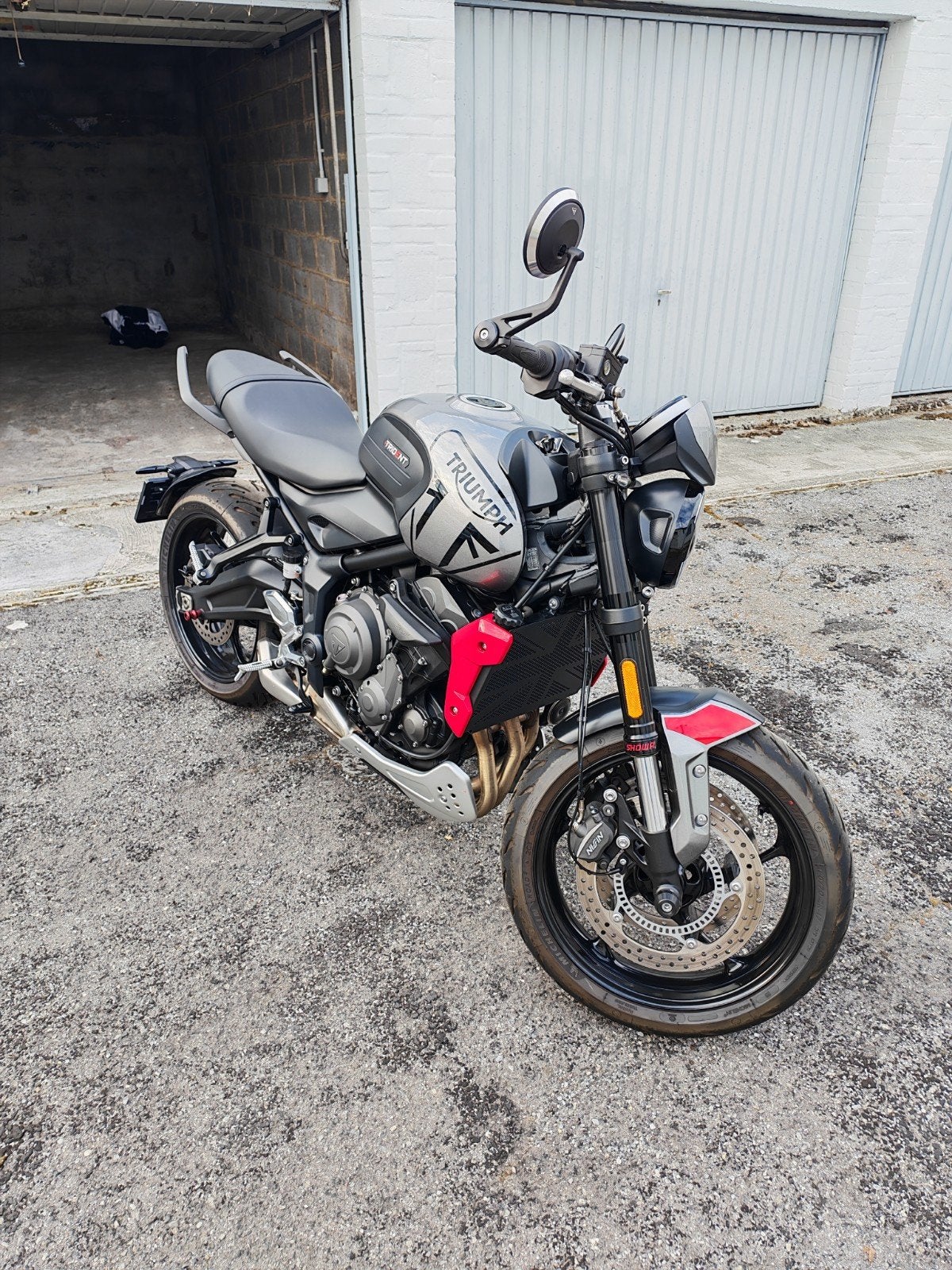 Triumph Trident 660 2023 3615km !, Motoren, Motoren | Triumph, ABS, Nieuw, Motorrijbewijs A, 660 cc