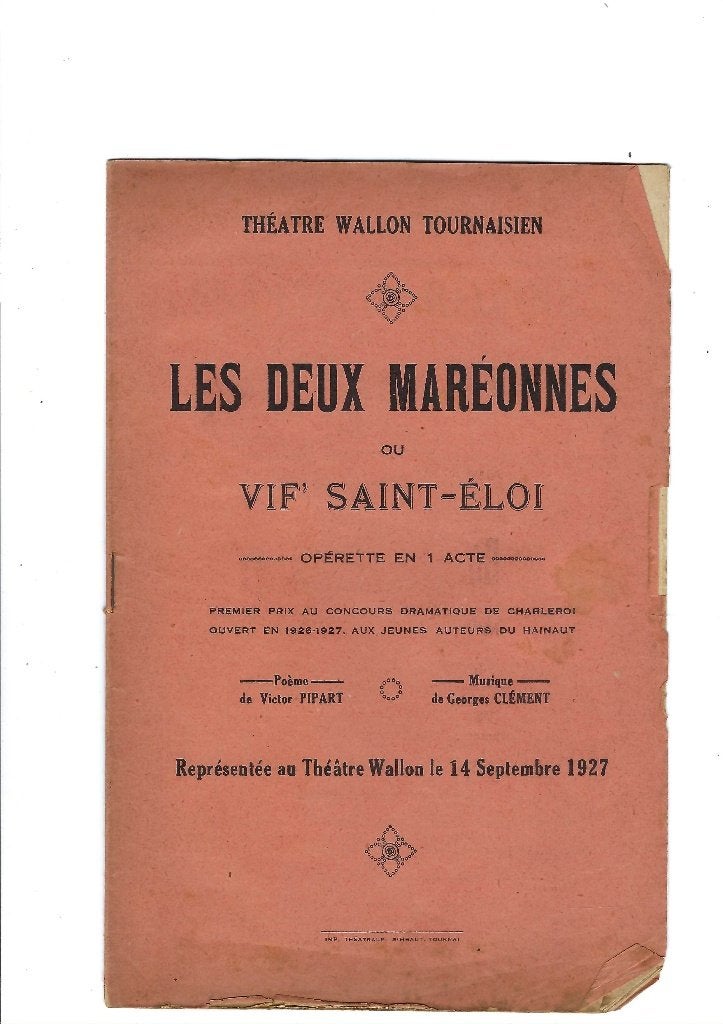 Livret d'une opérette en Wallon, Verzenden, Gebruikt
