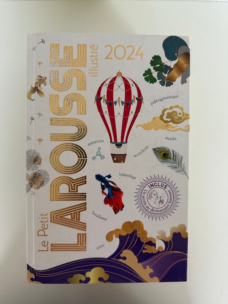 Dictionnaire Le Petit LAROUSSE illustré  2024, Livres, Larousse, Enlèvement, Utilisé, Français