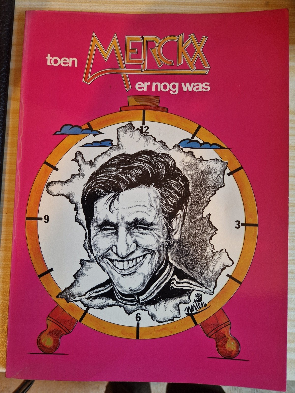 Boek 'Toen Merckx er nog was', Boeken, Sportboeken, Ophalen, Zo goed als nieuw