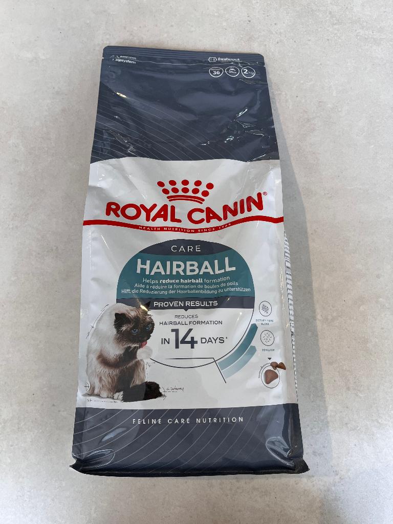 Boule de poils Royal Canin 2 kg, Animaux & Accessoires, Nourriture pour Animaux, Enlèvement ou Envoi, Chat