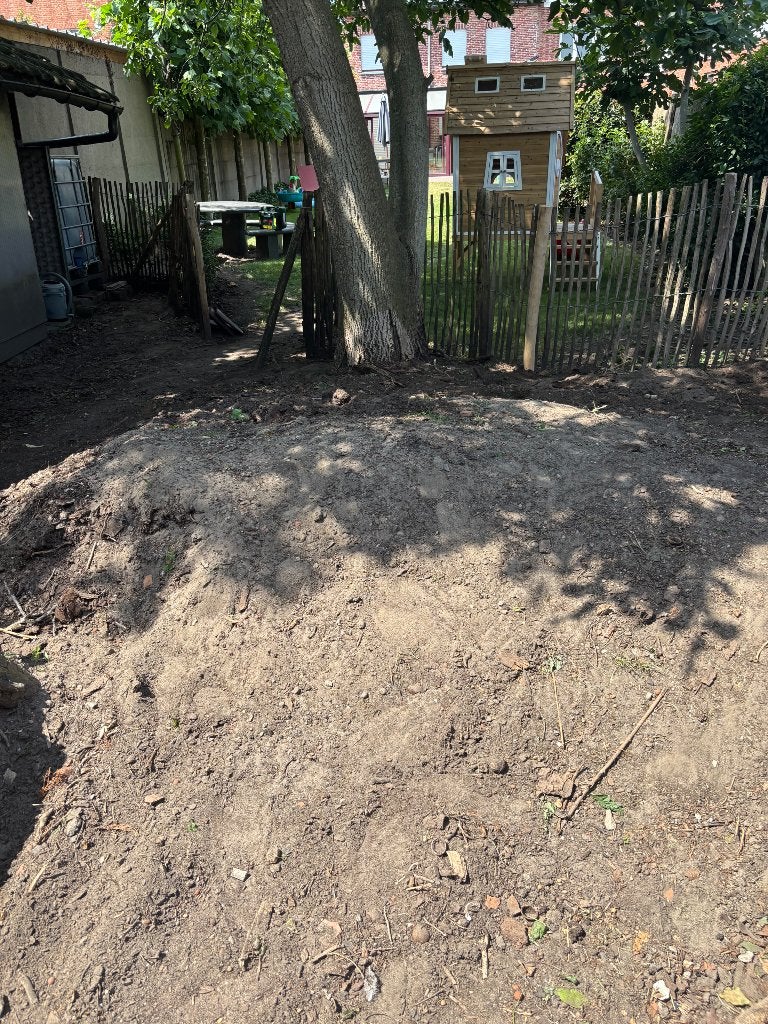 Zwarte aarde/opvulgrond, Tuin en Terras, Zand, Ophalen, Gebruikt, Ophoogzand