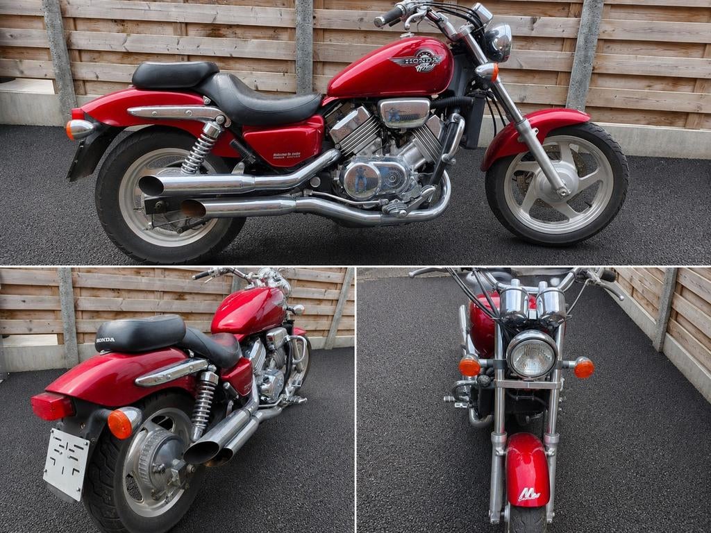Honda vf750c magna 2001 5700km, Motos, Motos | Honda, Particulier, 4 cylindres, Manuelle, Occasion, Occasion, Enlèvement