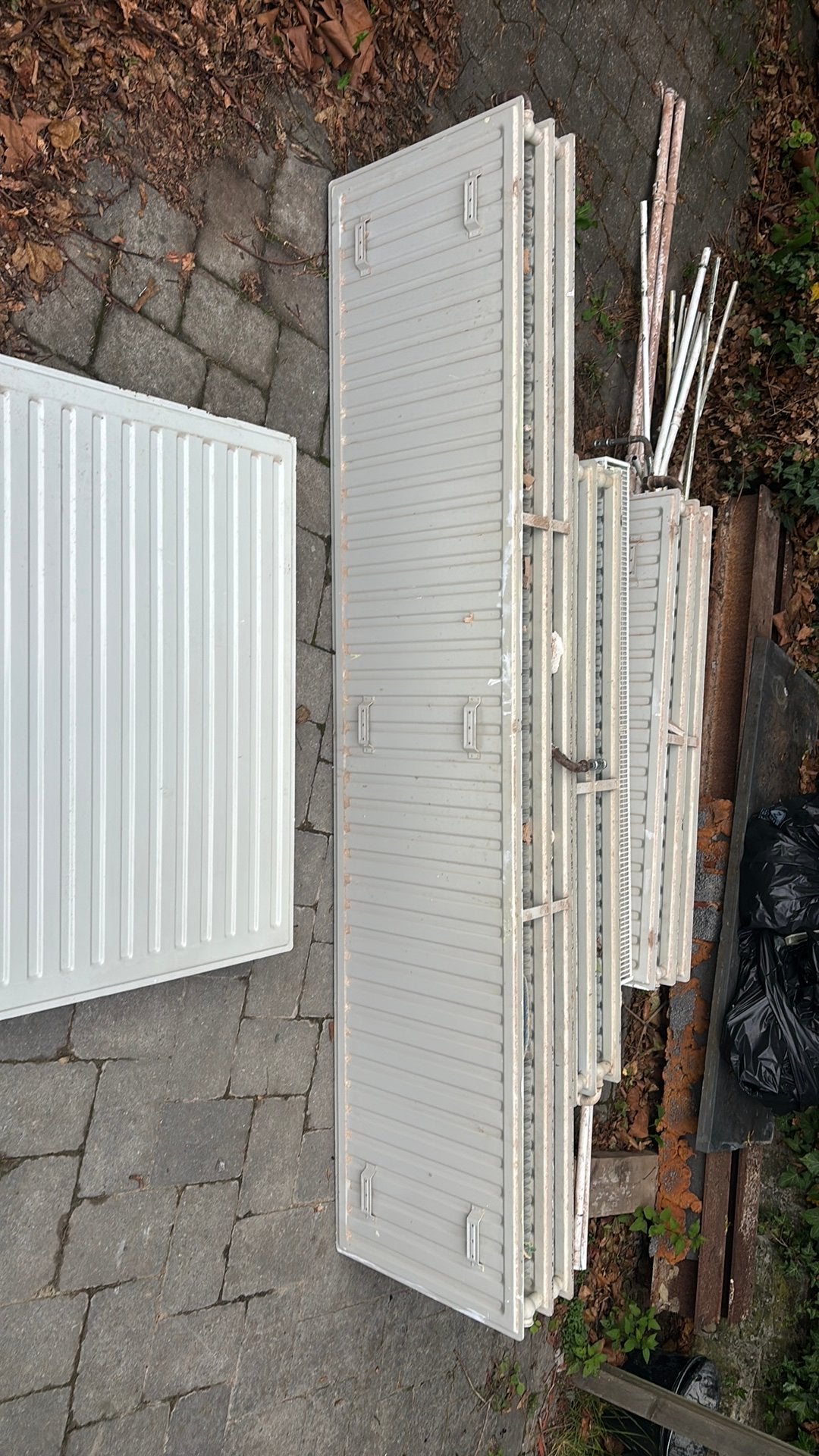 Lot de 6 radiateurs, Bricolage & Construction, Chauffage & Radiateurs, Enlèvement, Utilisé, Radiateur