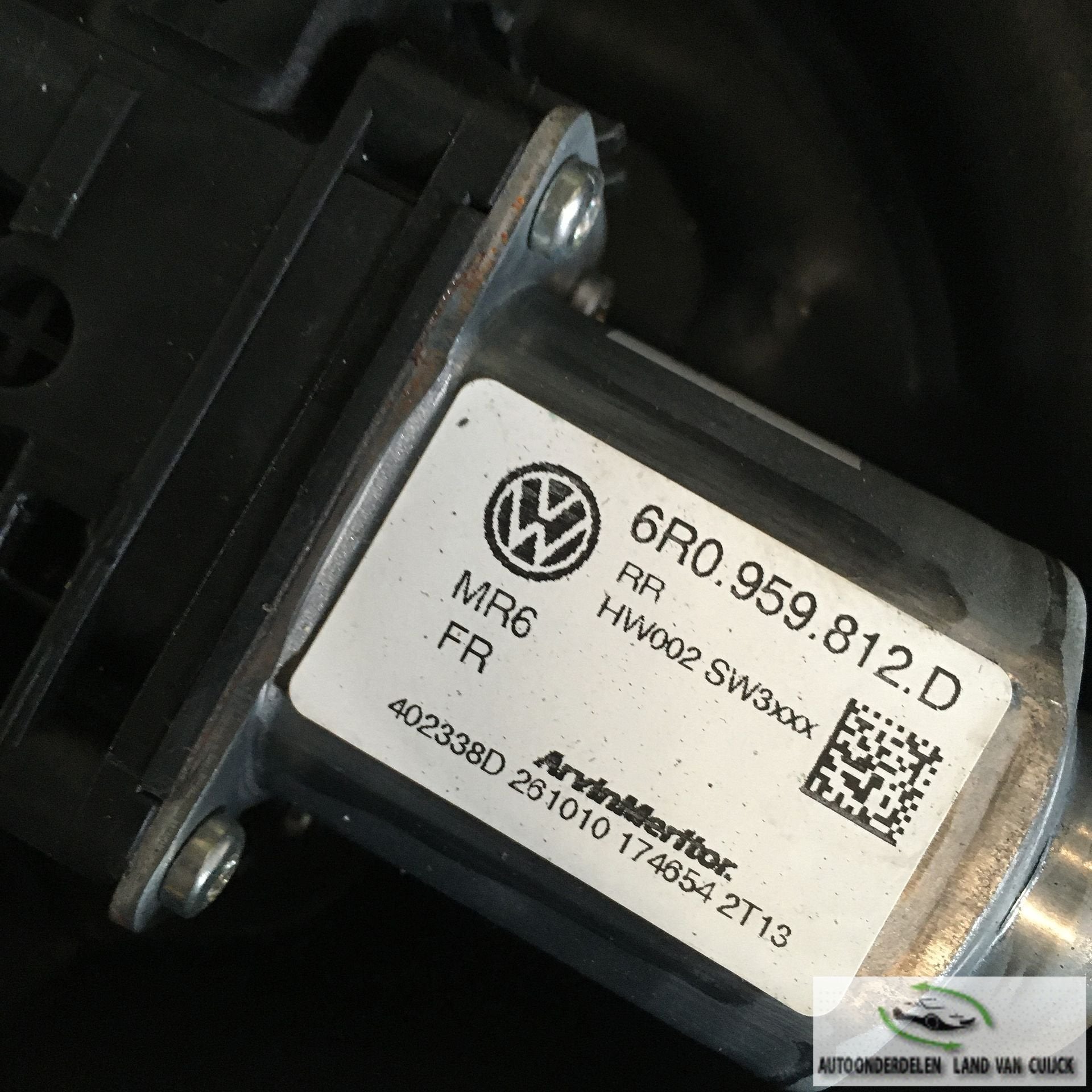Seat Ibiza 2011   Elektr Raammechanisme Rechstachter met mot, Gebruikt, -, -, Ophalen of Verzenden
