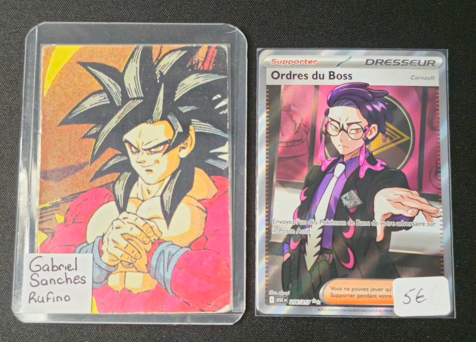 Carte Pokémon Ordres du Boss 256/217 – Ultra Rare FR, Enlèvement, Neuf, Cartes en vrac, Foil
