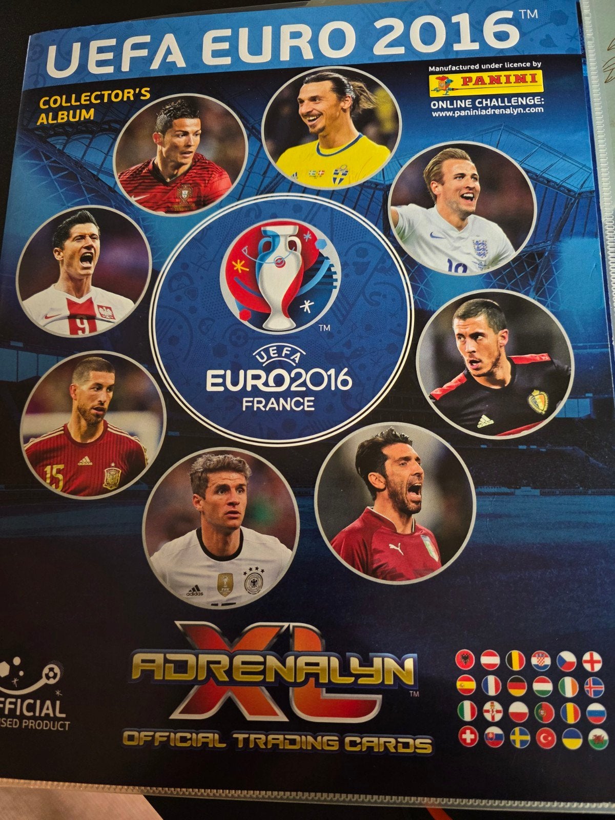 Panini UEFA EURO 2016 - Album de collection + billets, Enlèvement