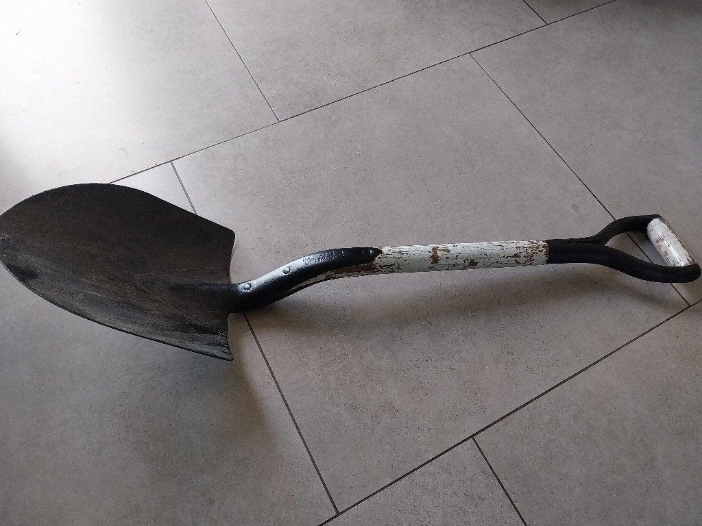Pelle Baldwins Optimus USA Jeep shovel 100 euro, Ophalen, Schop