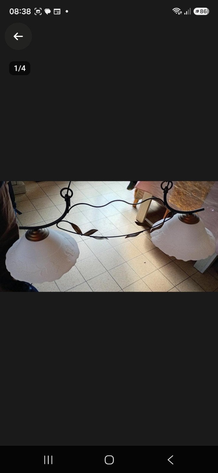 Sfeervolle Landelijke Hanglamp – 2 Lichtpunten, Huis en Inrichting, Ophalen of Verzenden