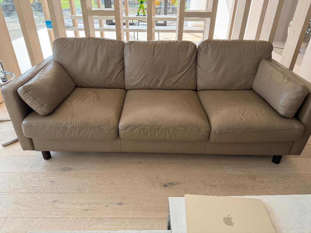 Sièges à 3 places et à 2 places à vendre Brand Stressless, Enlèvement, Utilisé, Cuir, Zowel modern als klassiek