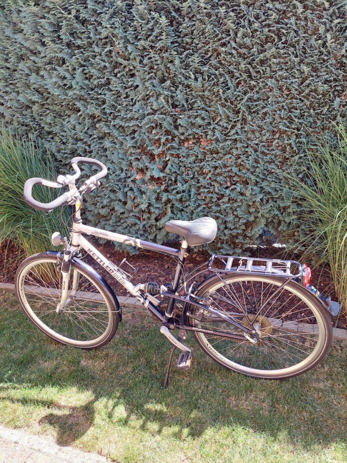 Kettler herenfiets, Fietsen en Brommers, Fietsen | Heren | Herenfietsen, Velgrem, Versnellingen, Zo goed als nieuw, 57 tot 61 cm