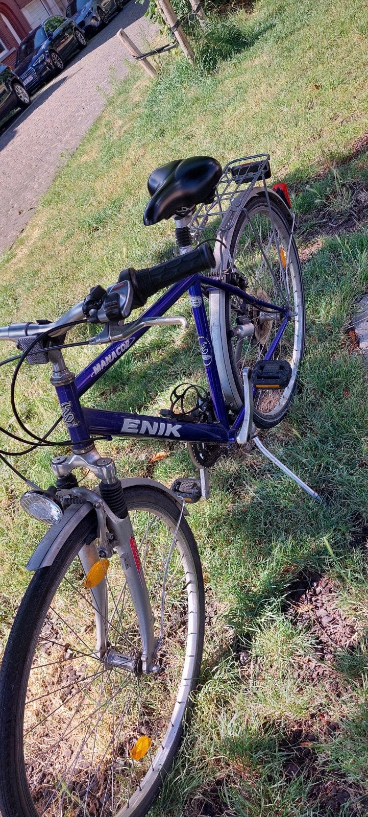 Herenfiets in goed staat, Ophalen