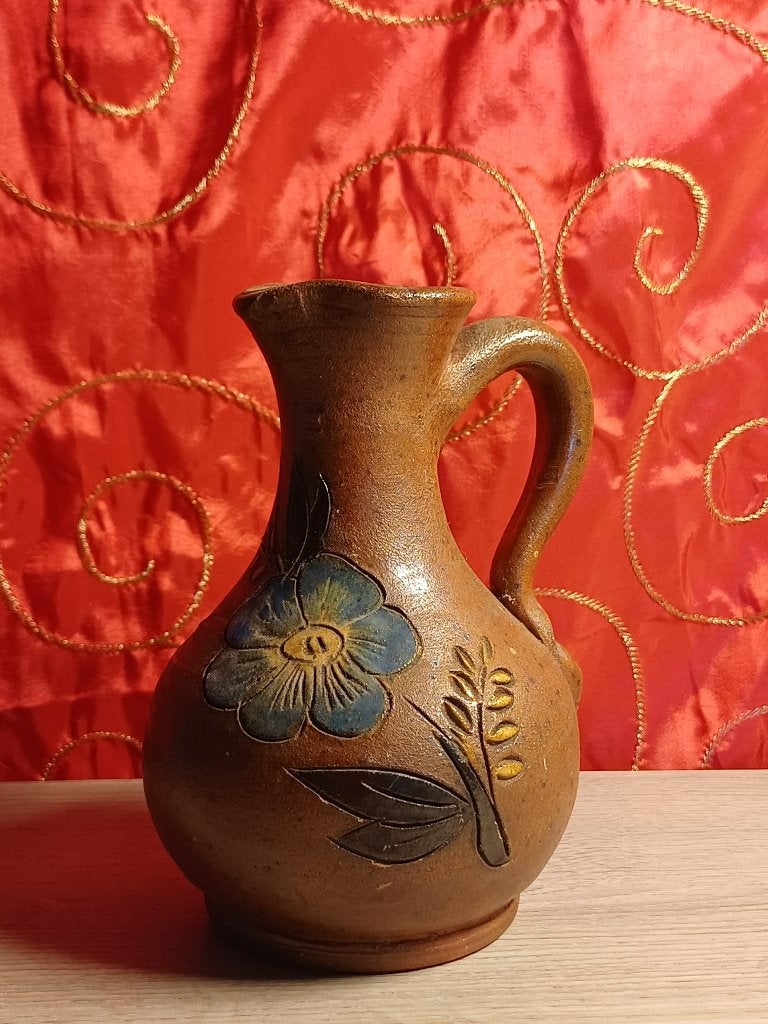 Vintage kruik/kruik van steengoed Poterie Dubois Bouffioulx, Verzenden