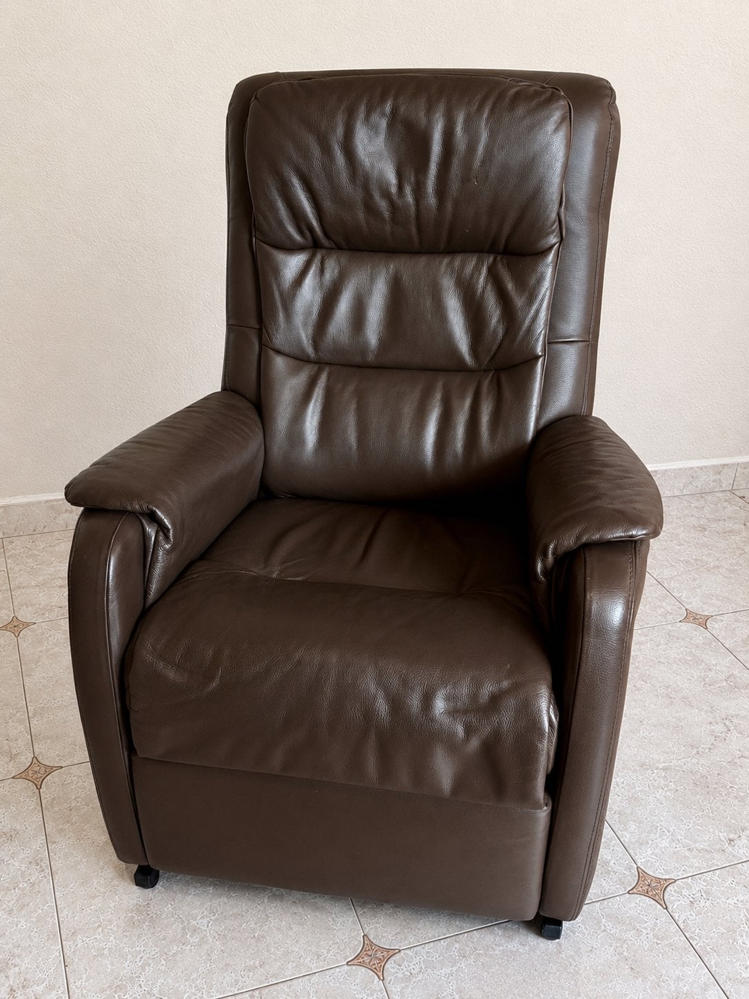 Fauteuil électrique, Enlèvement, Comme neuf, Cuir