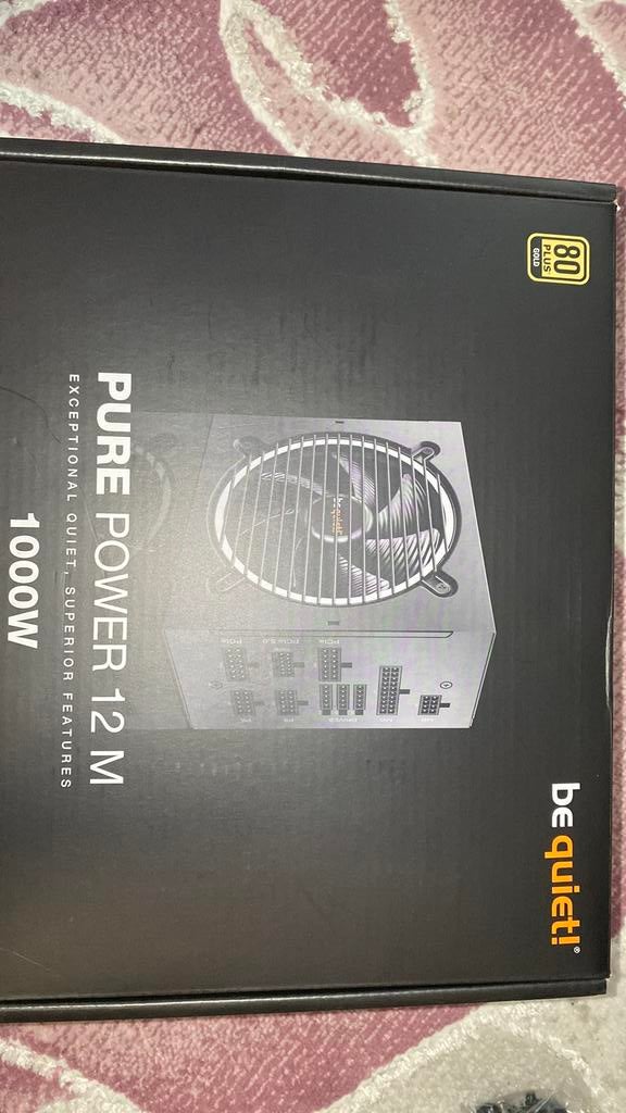 Be quiet pure power 12M 1000W, Computers en Software, Ophalen, Zo goed als nieuw