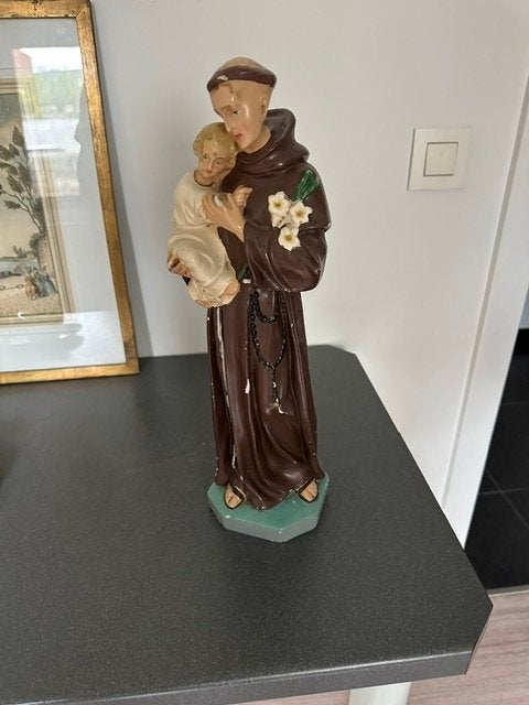 Beeld heilige sint antonius, Ophalen