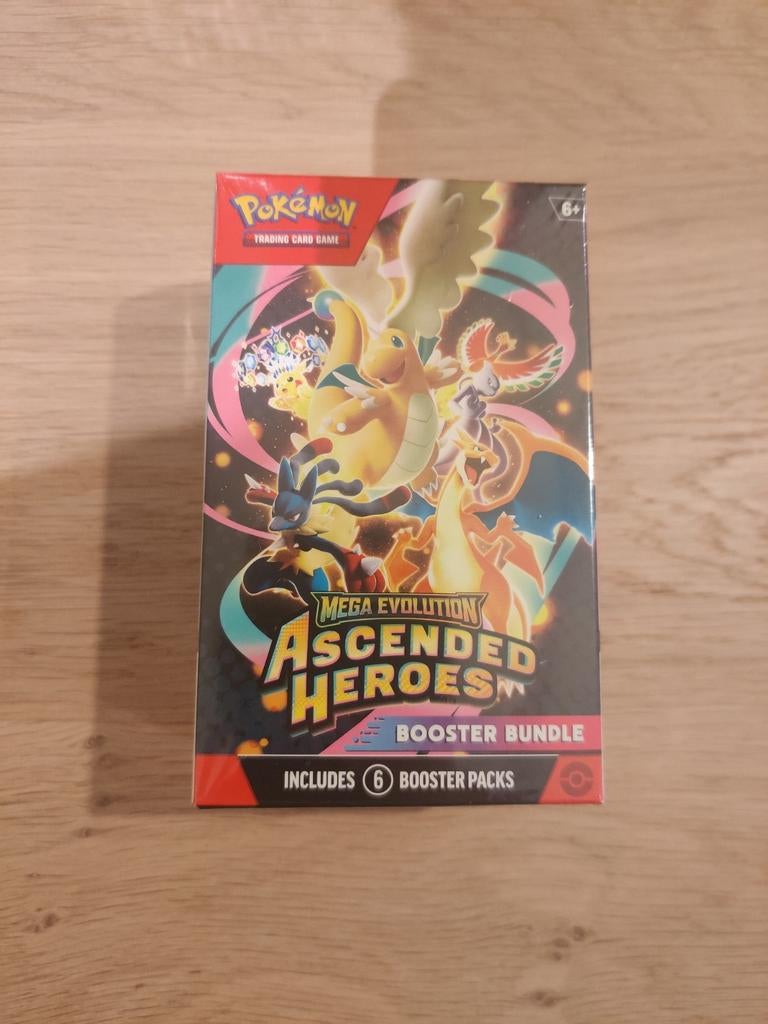 Ascended Heroes Booster Bundles, Ophalen of Verzenden, Nieuw, Boosterbox, Foil