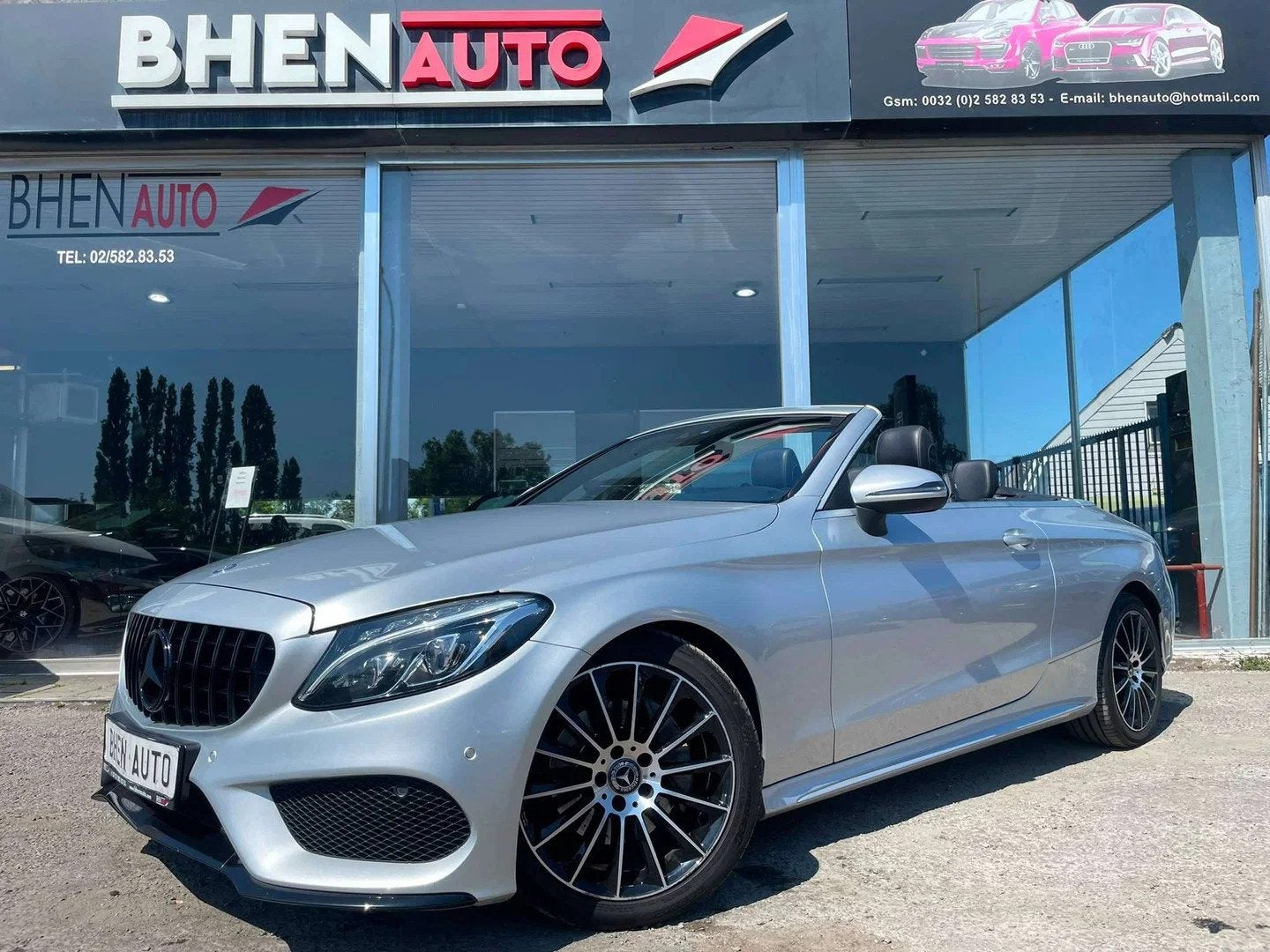 Mercedes-Benz C-CLASS 220 Cabriolet C 220 d PACK AMG/BI-XENO, Auto's, Automaat, Gebruikt, Euro 6, 4 cilinders