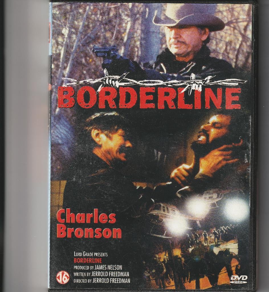 Borderline ( Charles Bronson ) DVD, À partir de 16 ans, Enlèvement ou Envoi, Comme neuf, Thriller d'action