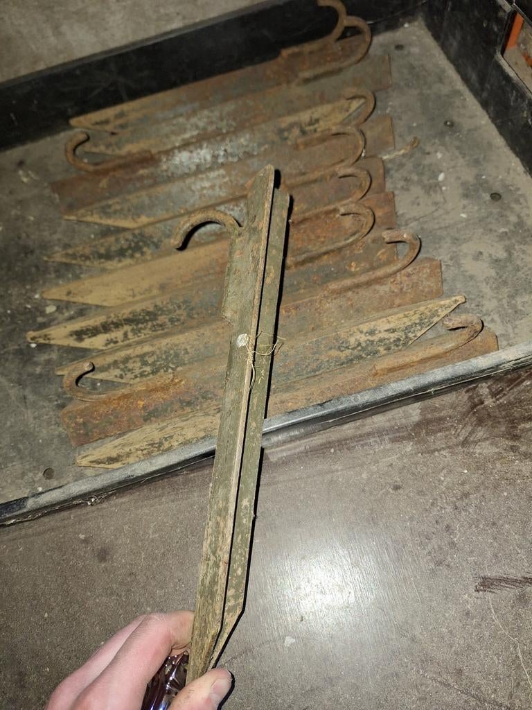 Piketten 33cm, Ophalen
