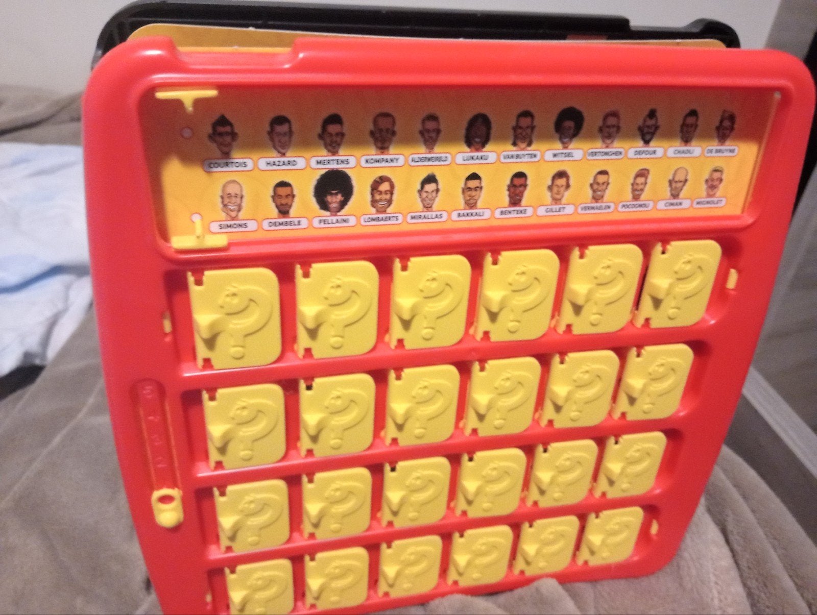 rode duivels wie is het spel, Ophalen, Zo goed als nieuw