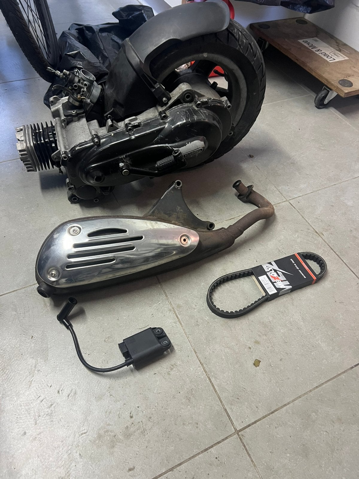 Piaggio zip 2 takt blok, Enlèvement, Utilisé, Bloc, Piaggio