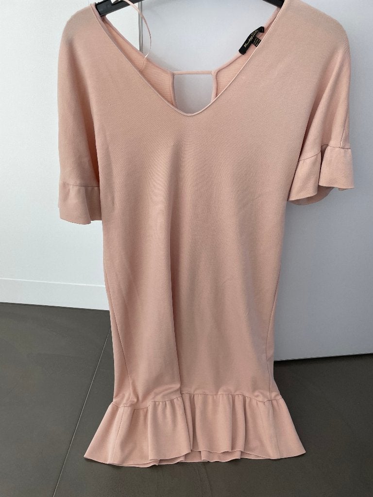 Roos kleed maat XS van Massimo Dutti, Massimo Dutti, Ophalen of Verzenden, Zo goed als nieuw, Roze