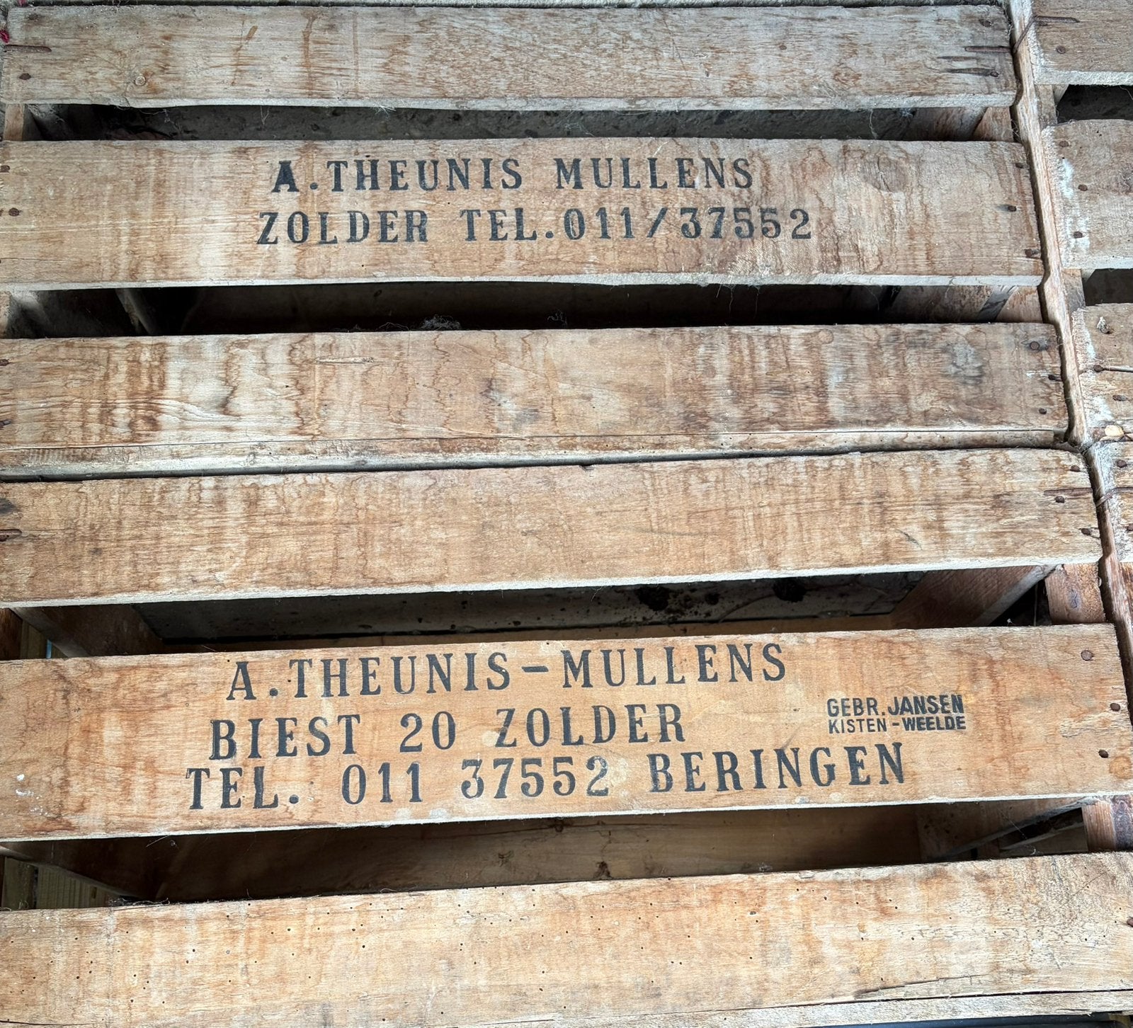 Oude kisten 6 stuks, Ophalen, Gebruikt