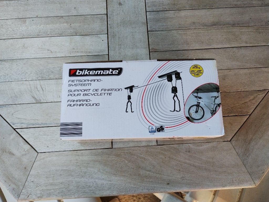 Bikemate fietsophangsysteem, Ophalen, Nieuw