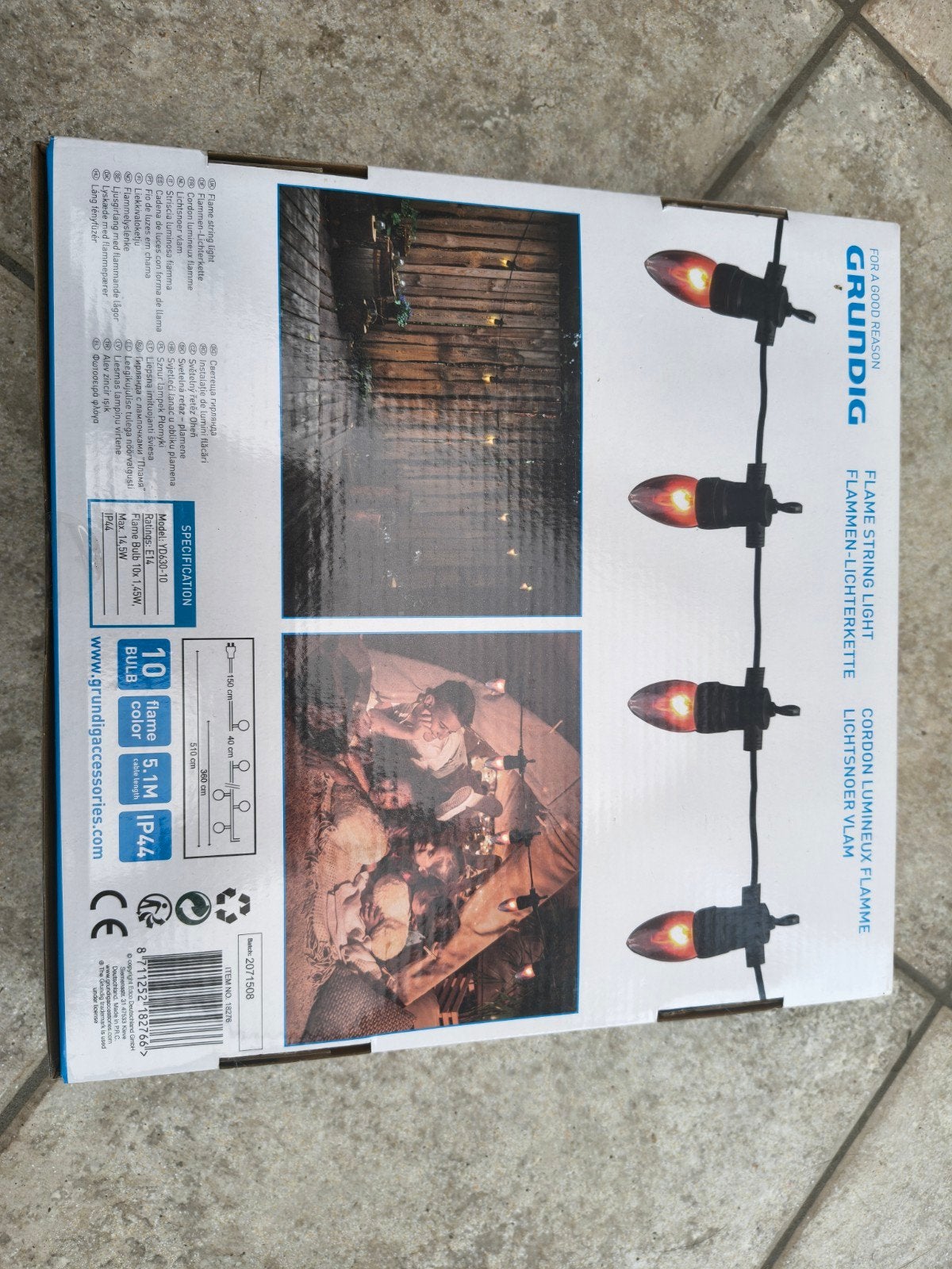 buiten verlichting sfeer, Ophalen, Kunststof, Minder dan 50 watt, Nieuw