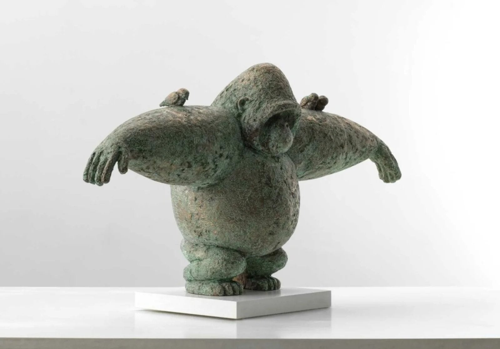 Samuel Allerton – Protector | Brons | 14/25, Antiek en Kunst, Kunst | Beelden en Houtsnijwerken, Ophalen, Brons, Beeld