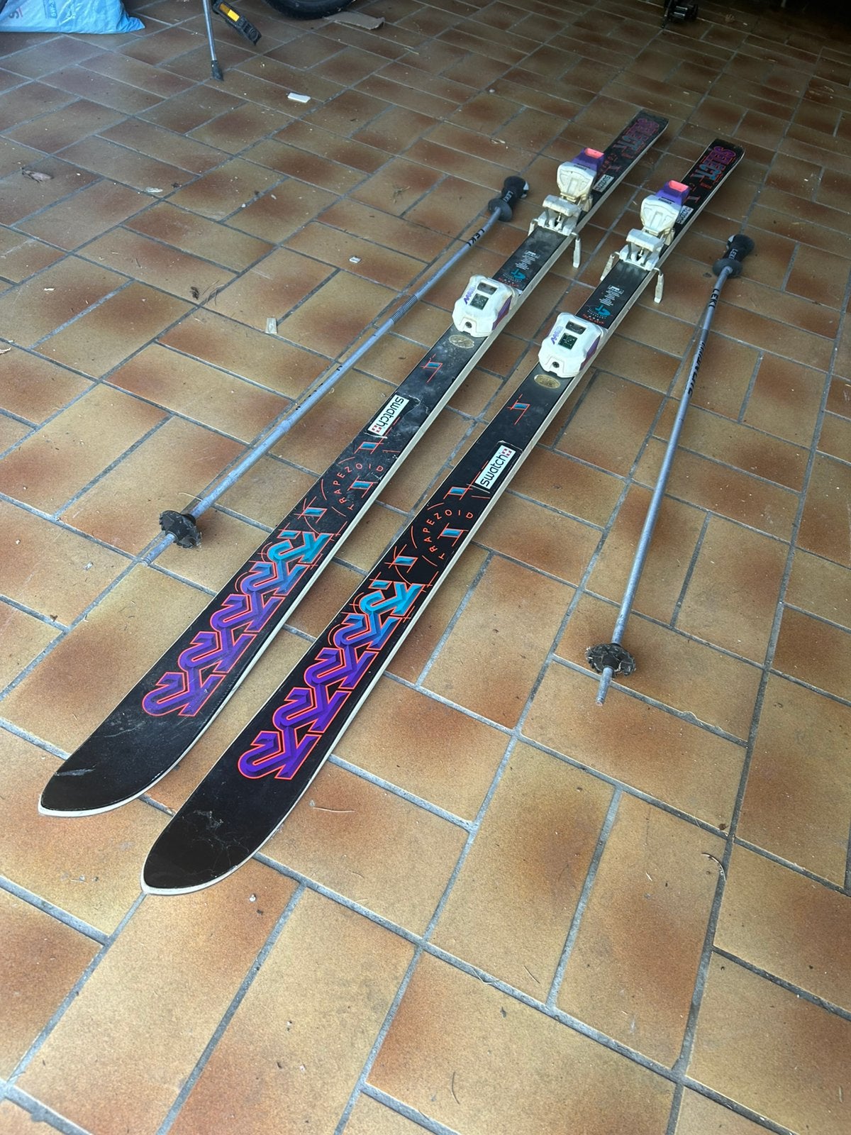 K2 Select 70 Composite Ski Set + Leki Stokken | Compleet, Sport en Fitness, Ophalen, Zo goed als nieuw, Ski, Stokken