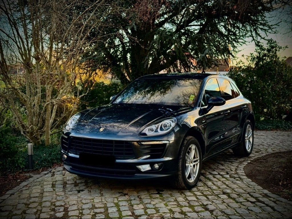 Macan S 3.0V6 Exhaust - Historique Porsche - CT Vierge Immat, Autos, Cuir, Argent ou Gris, Achat, Euro 6