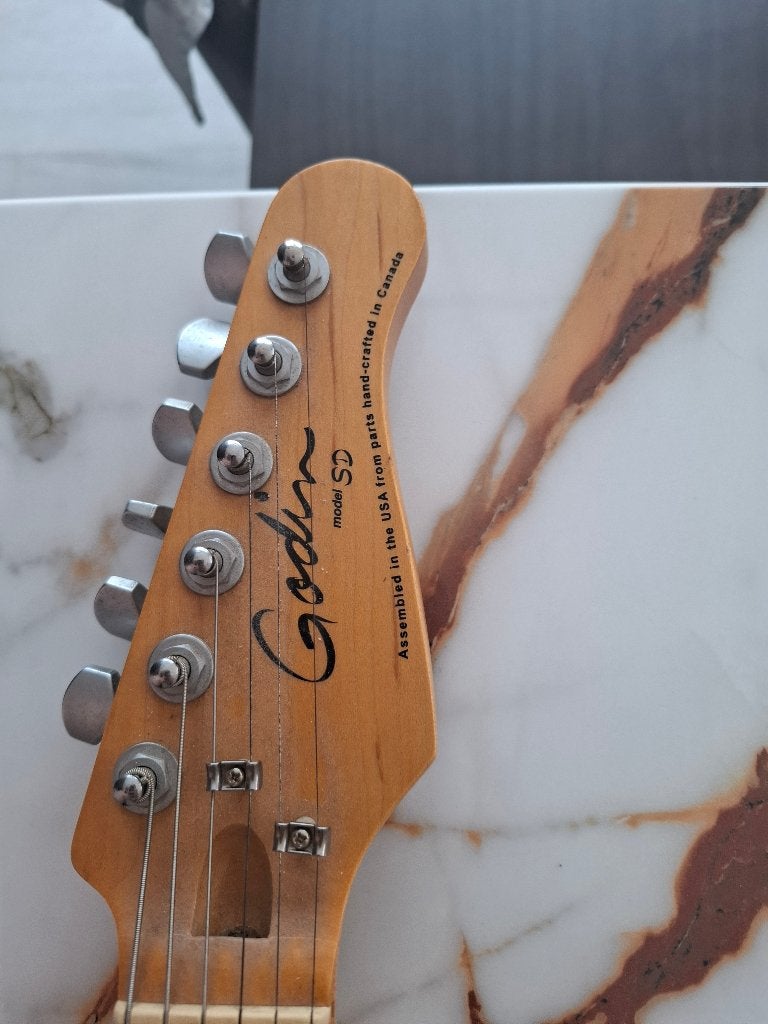Godin sd vintage 1998, Muziek en Instrumenten, Snaarinstrumenten | Gitaren | Elektrisch, Ophalen, Gebruikt, Solid body, Overige merken