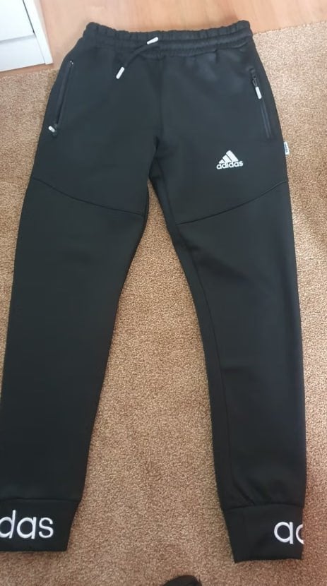 Adidas trainingsbroek maat S, Kleding | Heren, Sportkleding, Fitness, Zwart, Ophalen of Verzenden, Zo goed als nieuw