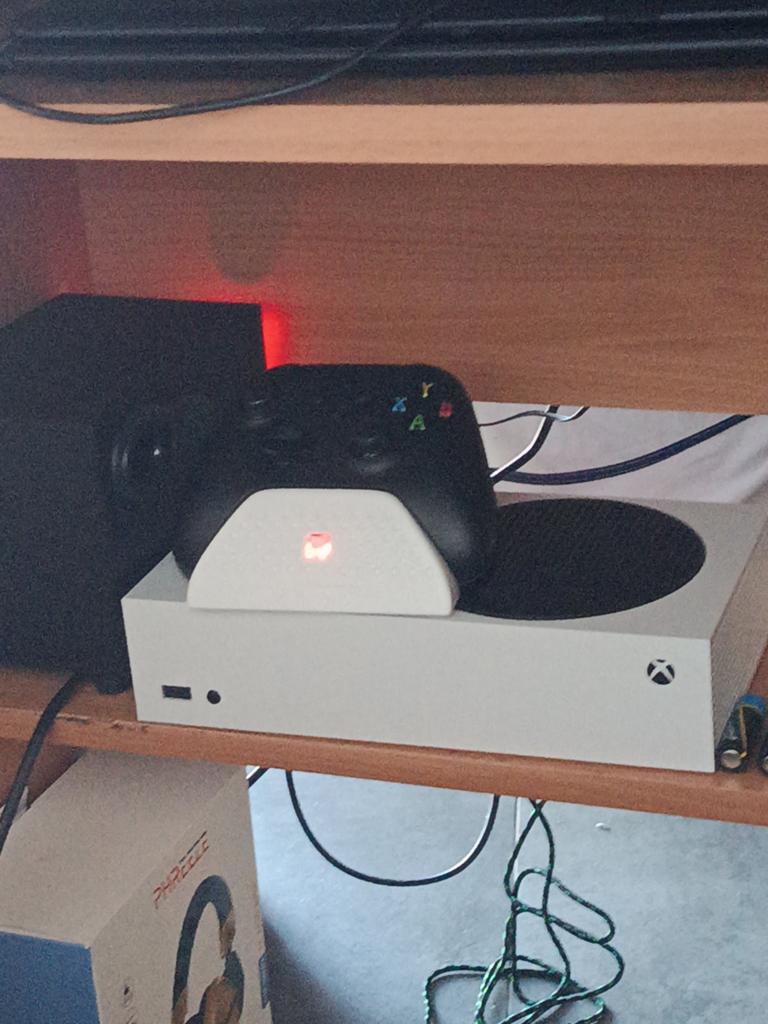 Xbox series S + oplaadstation + koptelefoon, Ophalen, Zo goed als nieuw, Xbox Series S